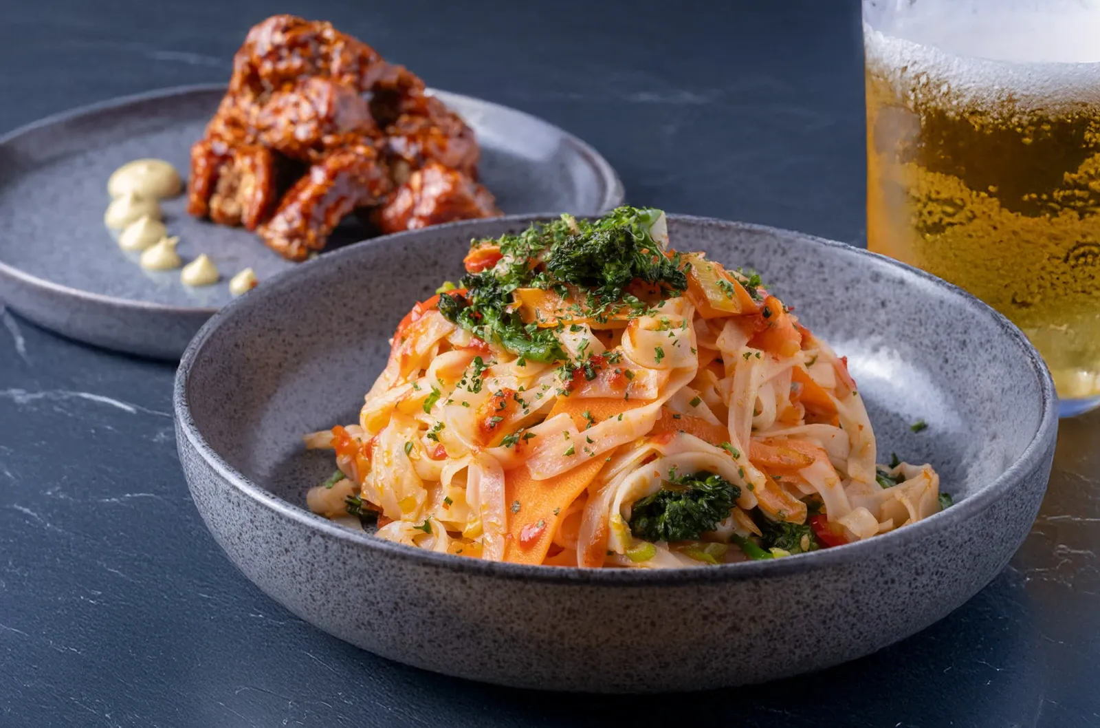 Drunken noodles