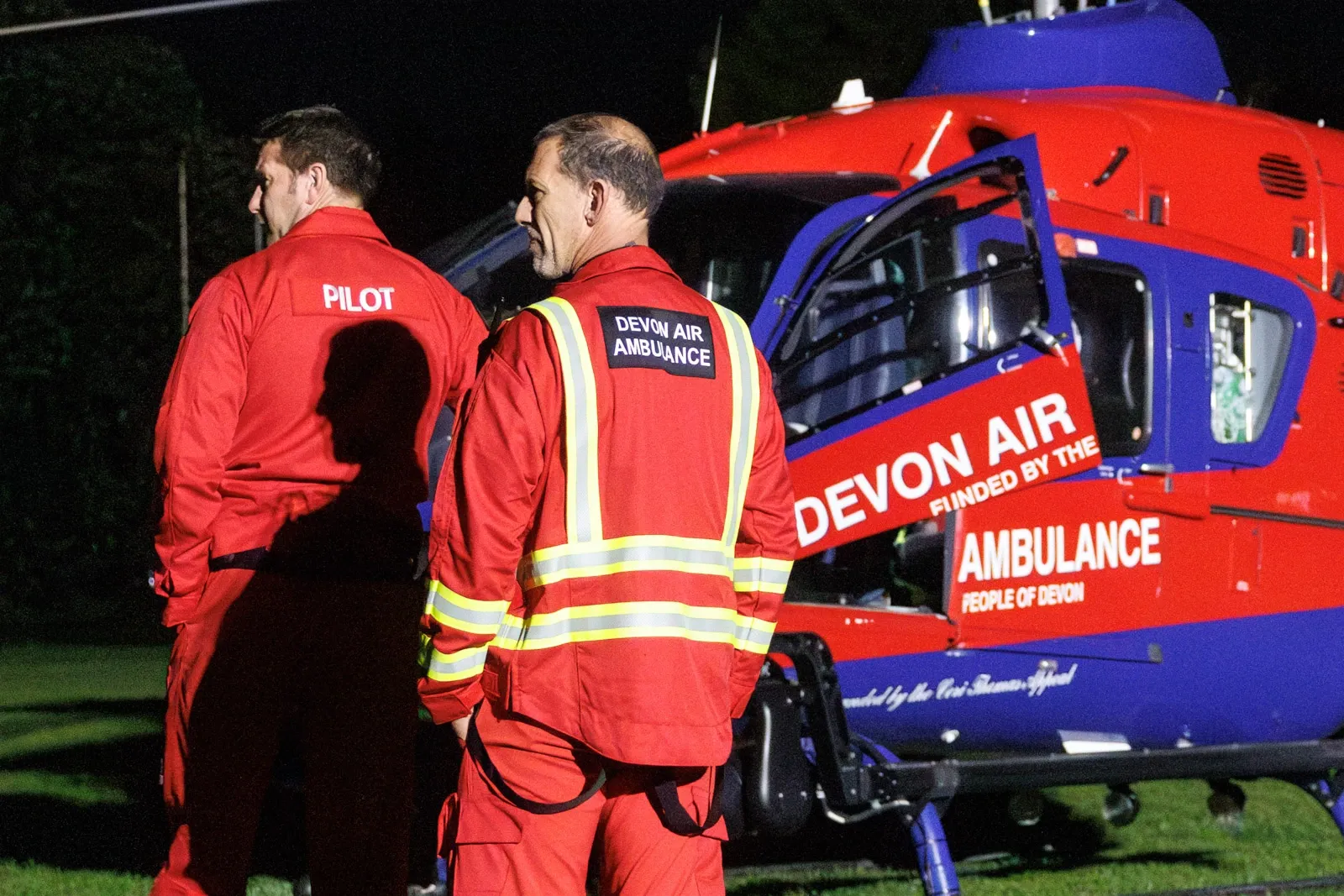 Devon Air Ambulance night operations