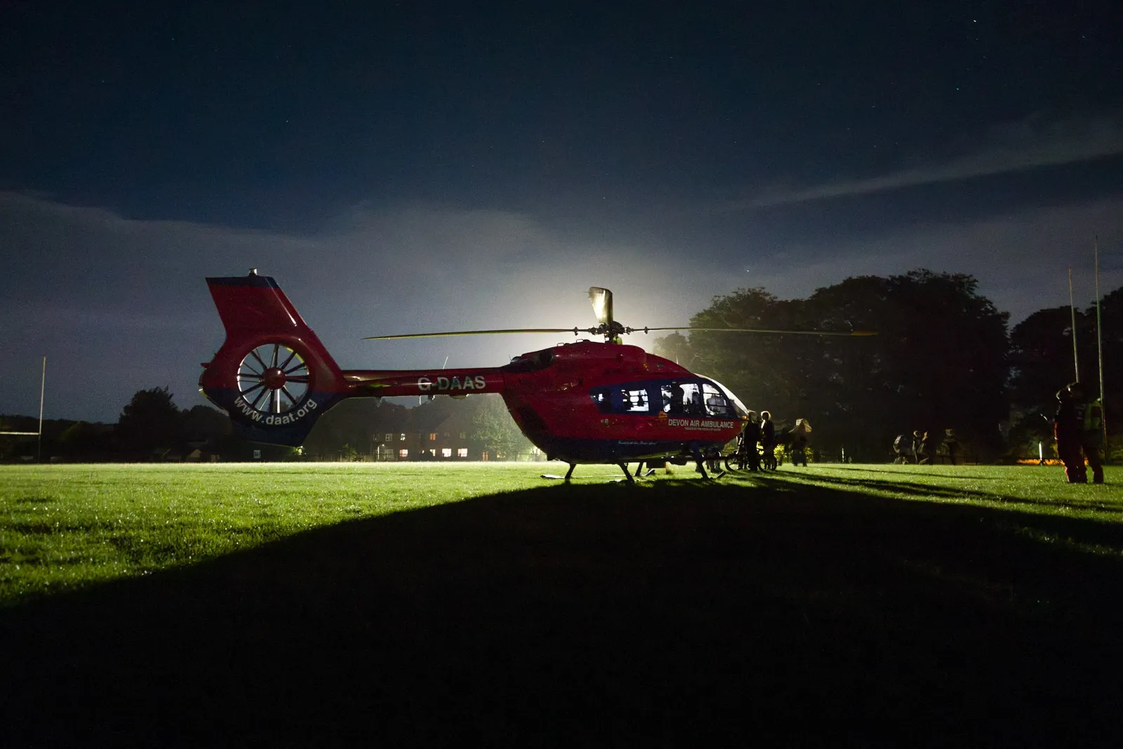 Devon Air Ambulance night operations