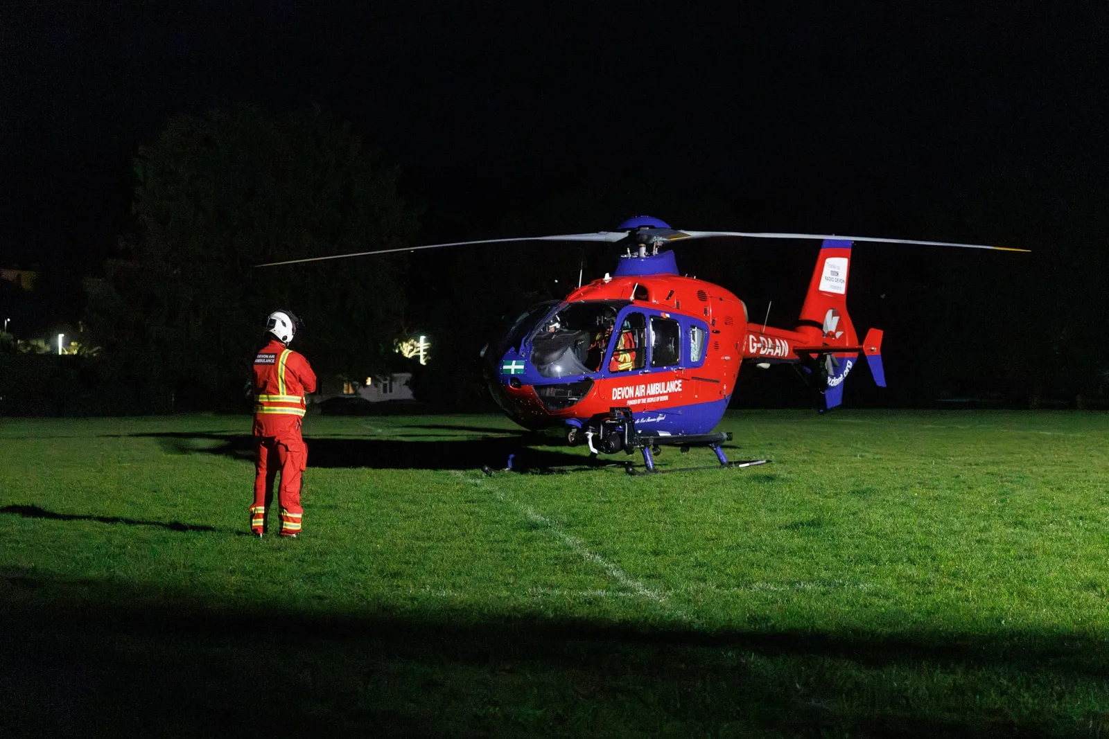 Devon Air Ambulance night operations